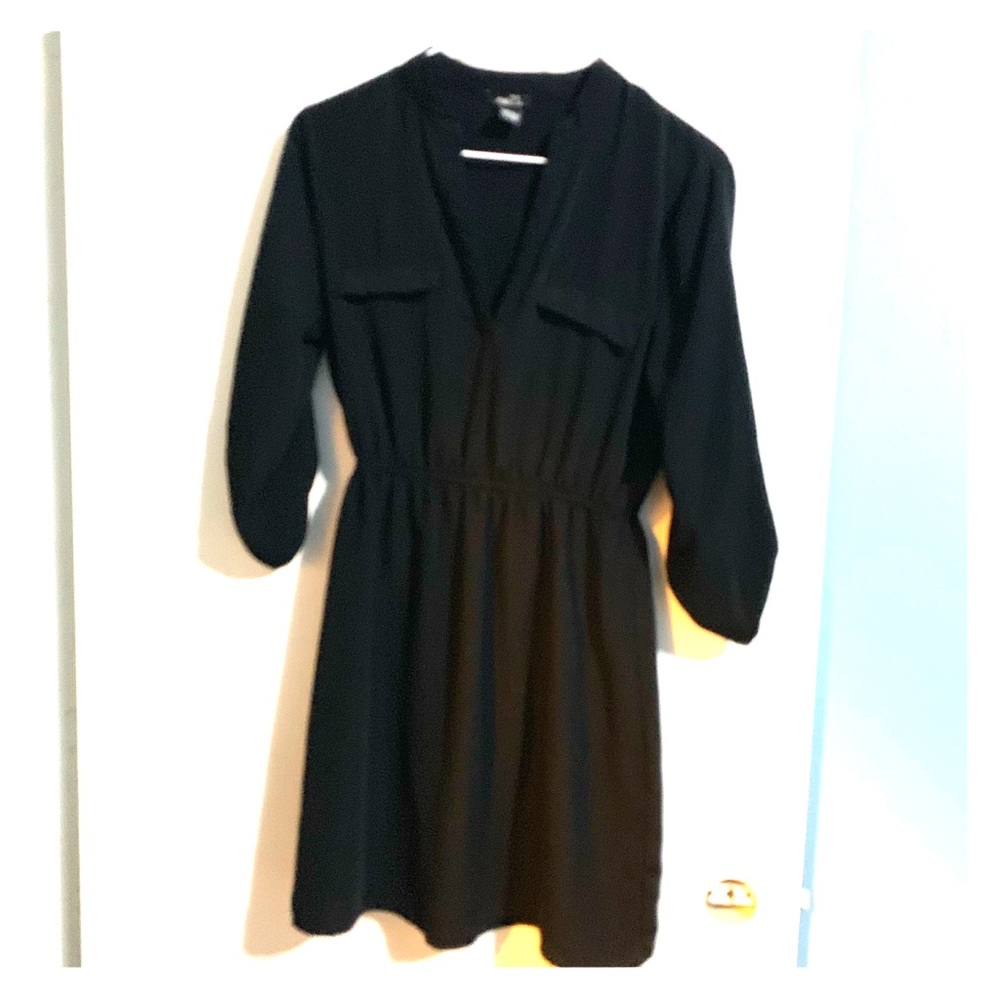 Rue21 Black Casual ShirtDress